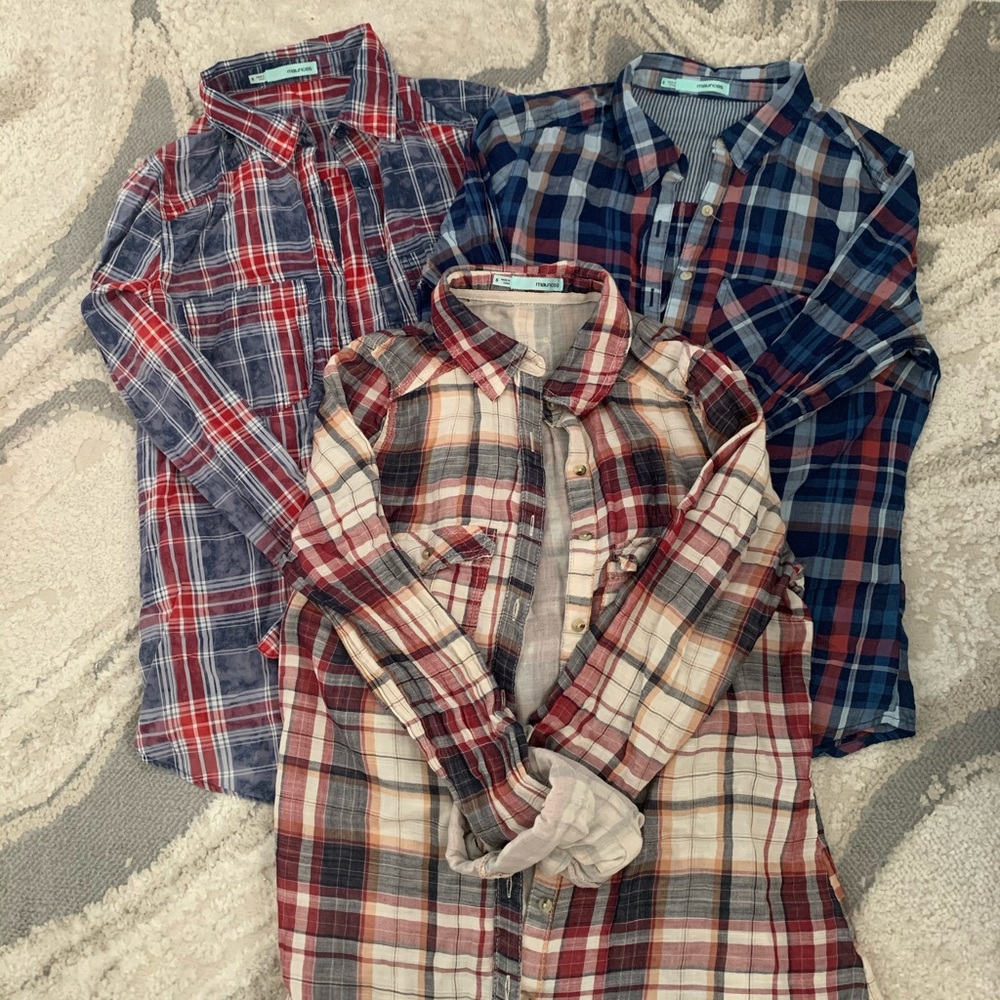 Maurices Flannel bundle